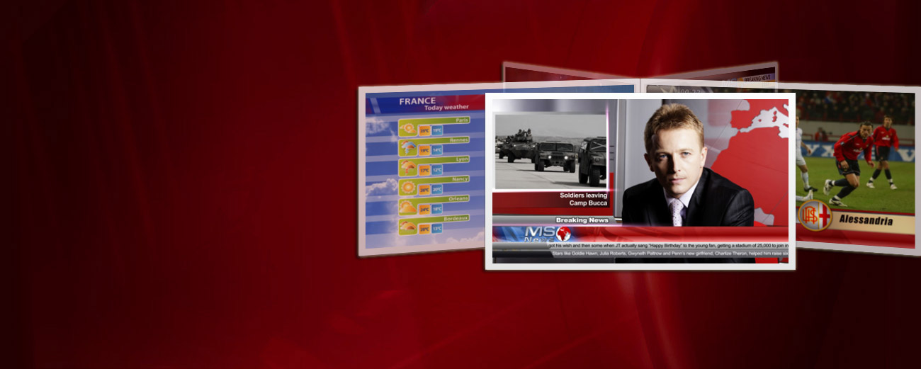 Television broadcast software